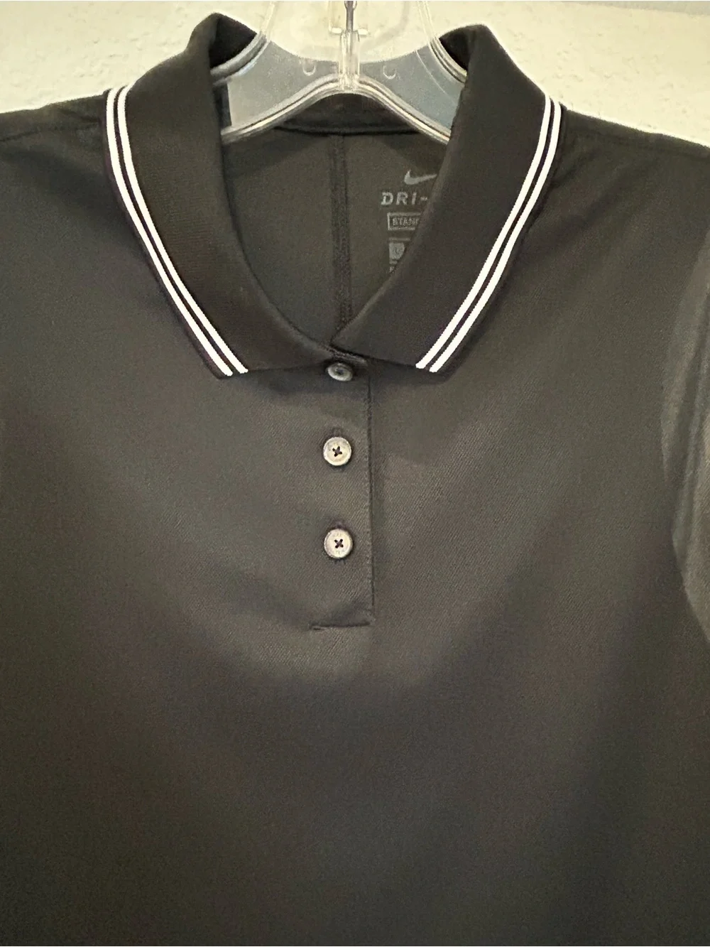 Nike Women’s Dri-FIT Victory Golf Polo 
Black
Large - Picture 4 of 6